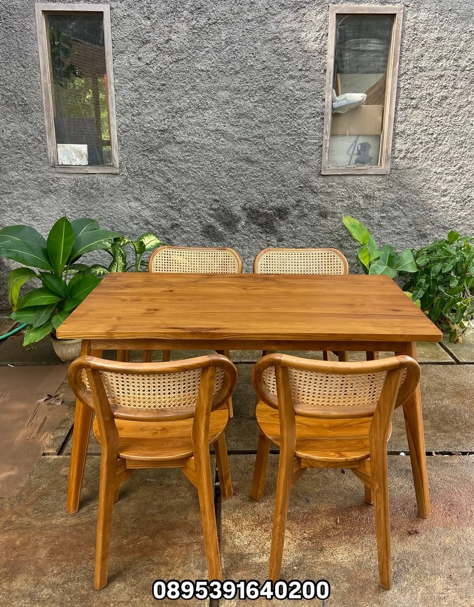 Mamoru Meja Makan Set - Gambar 6