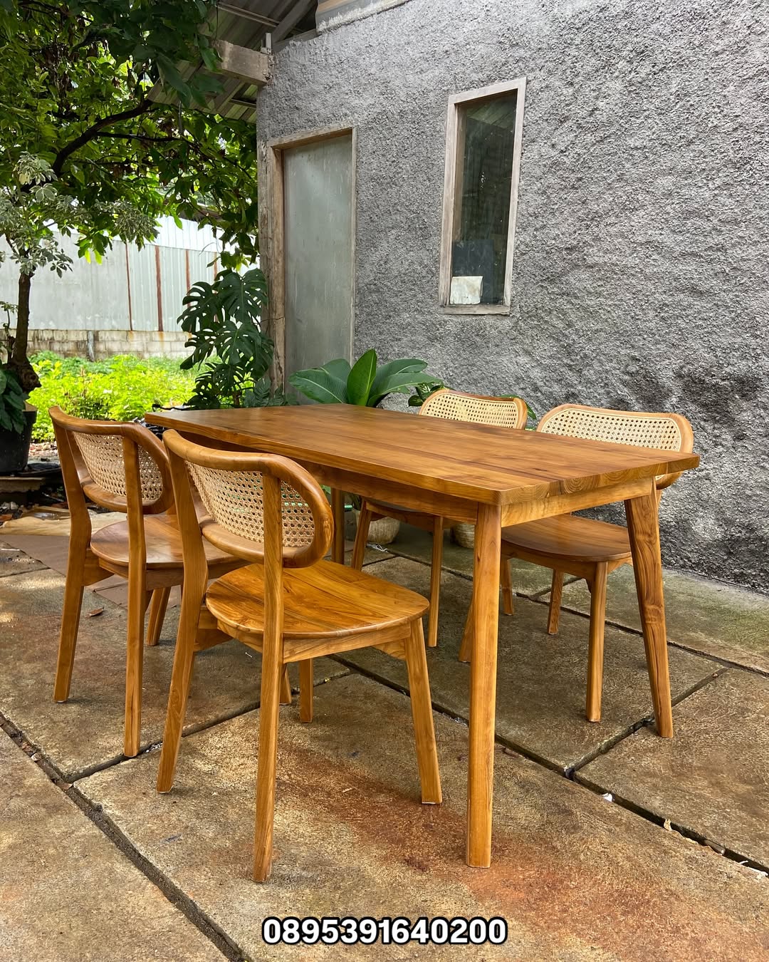 Mamoru Meja Makan Set - Gambar 5