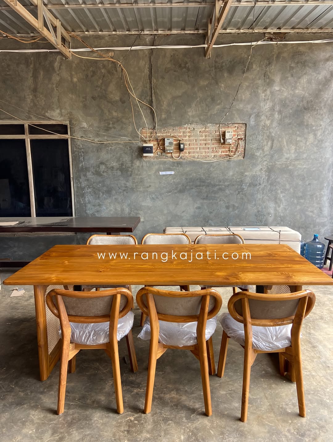 Ami meja makan set - Gambar 4