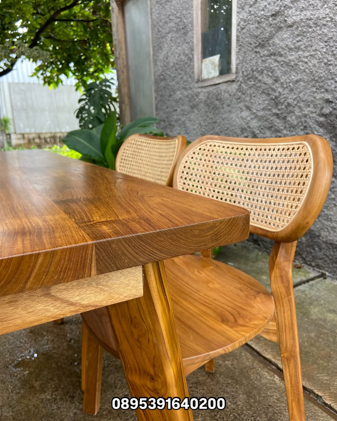 Mamoru Meja Makan Set - Gambar 4