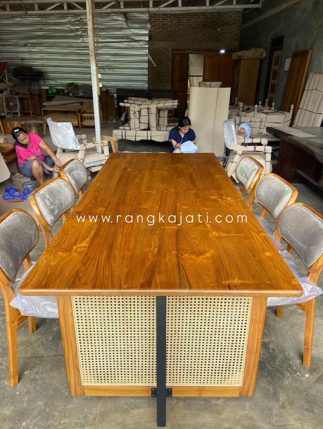 Ami meja makan set - Gambar 5