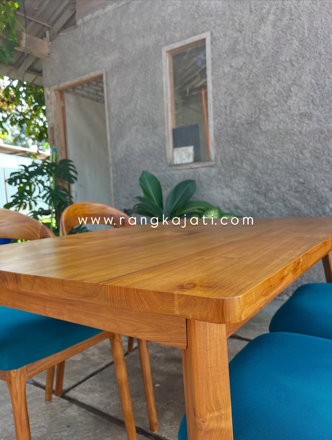 Kenzi Meja Makan Set - Gambar 6