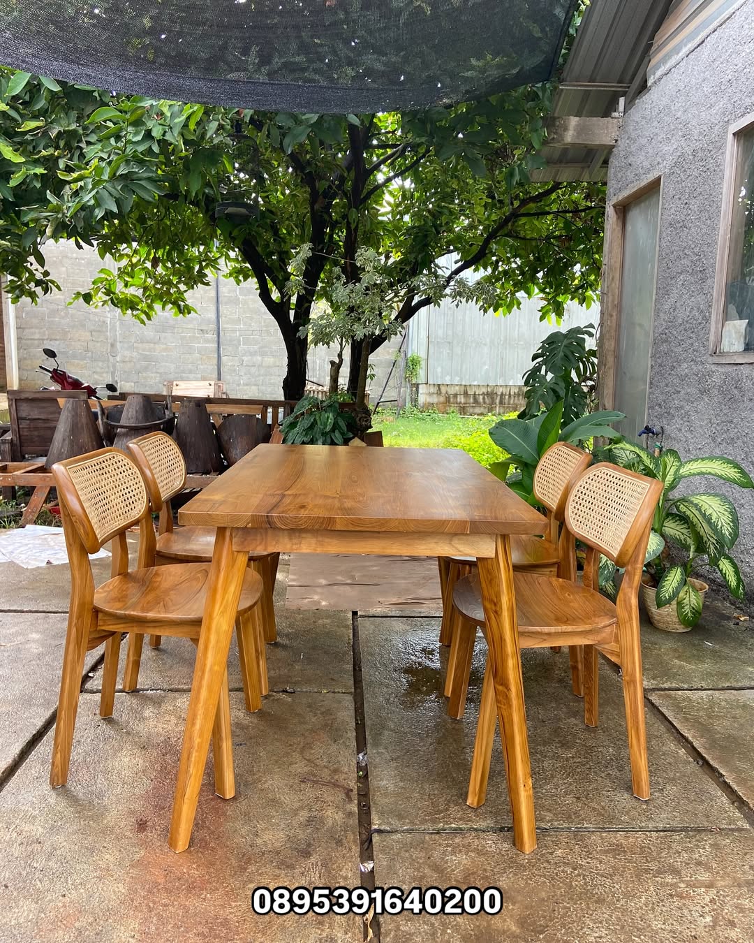 Mamoru Meja Makan Set - Gambar 3